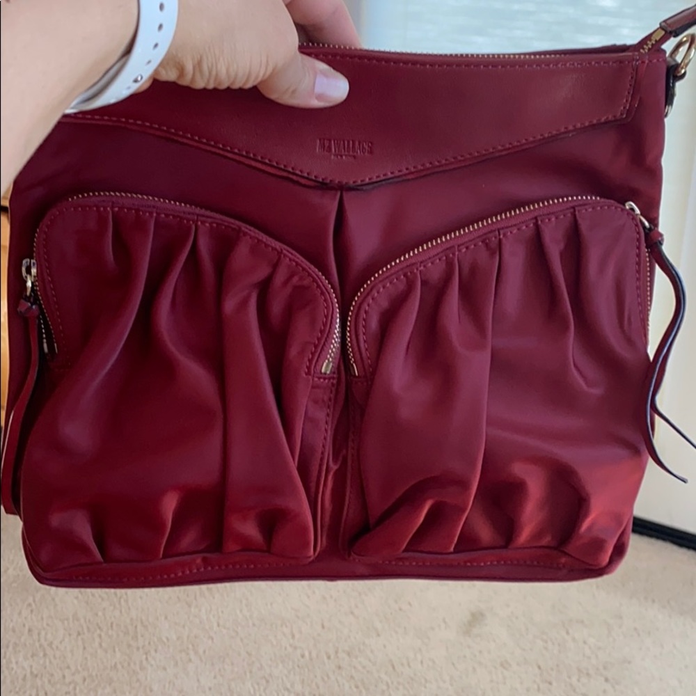 MZ Wallace Bedford Thompson Hobo Cranberry Small - Picture 15 of 16